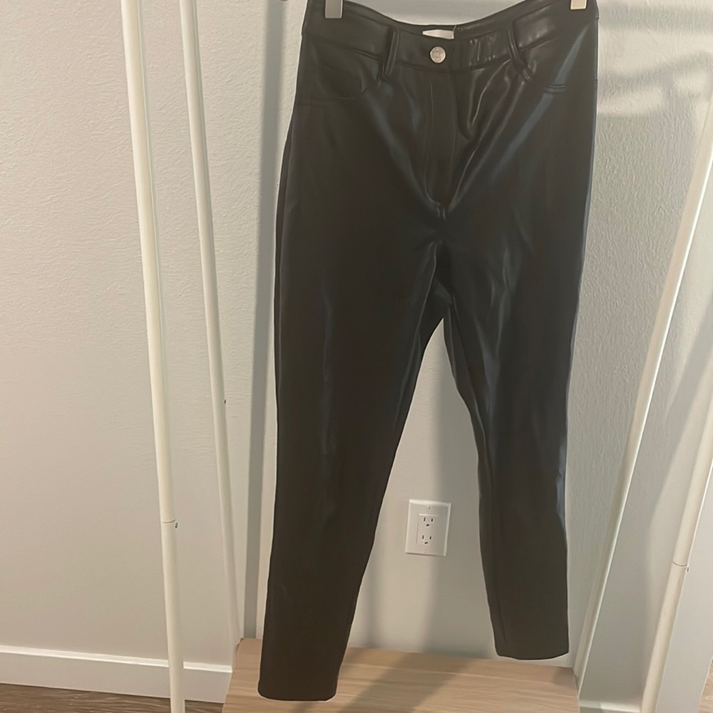 Aritiza vegan leather pants
